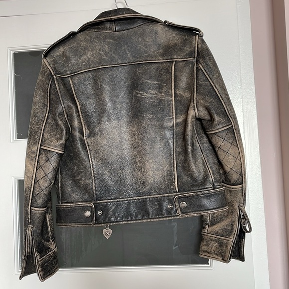 Luella Bartley for Target Genuine Leather Motorcycle Jacket - Picture 7 of 8